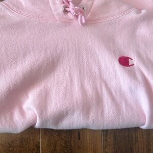 Champion pink hoodie